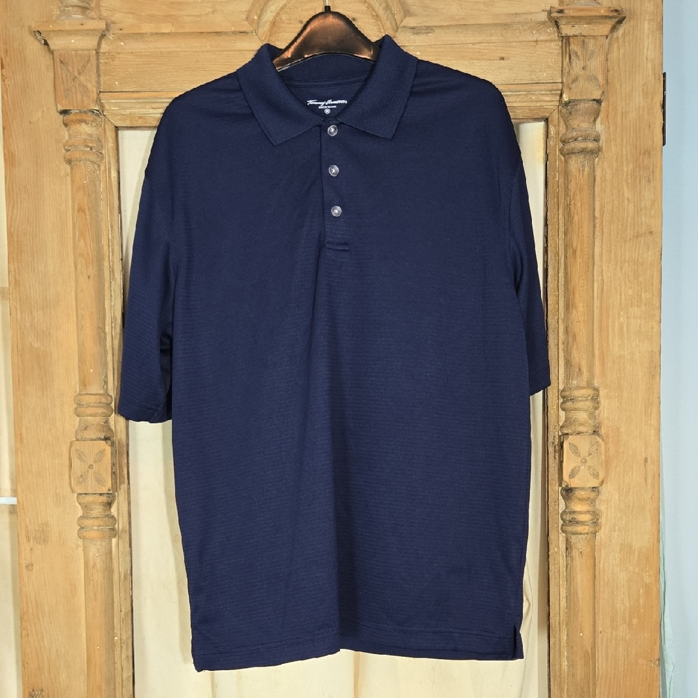 Navy Blue Tommy Armour Polo Shirt Size Medium